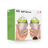 Comotomo 2 pack Baby Bottle, Green/Pink, 150ml/ 250ml, 2-Count - Adenzo Comfies