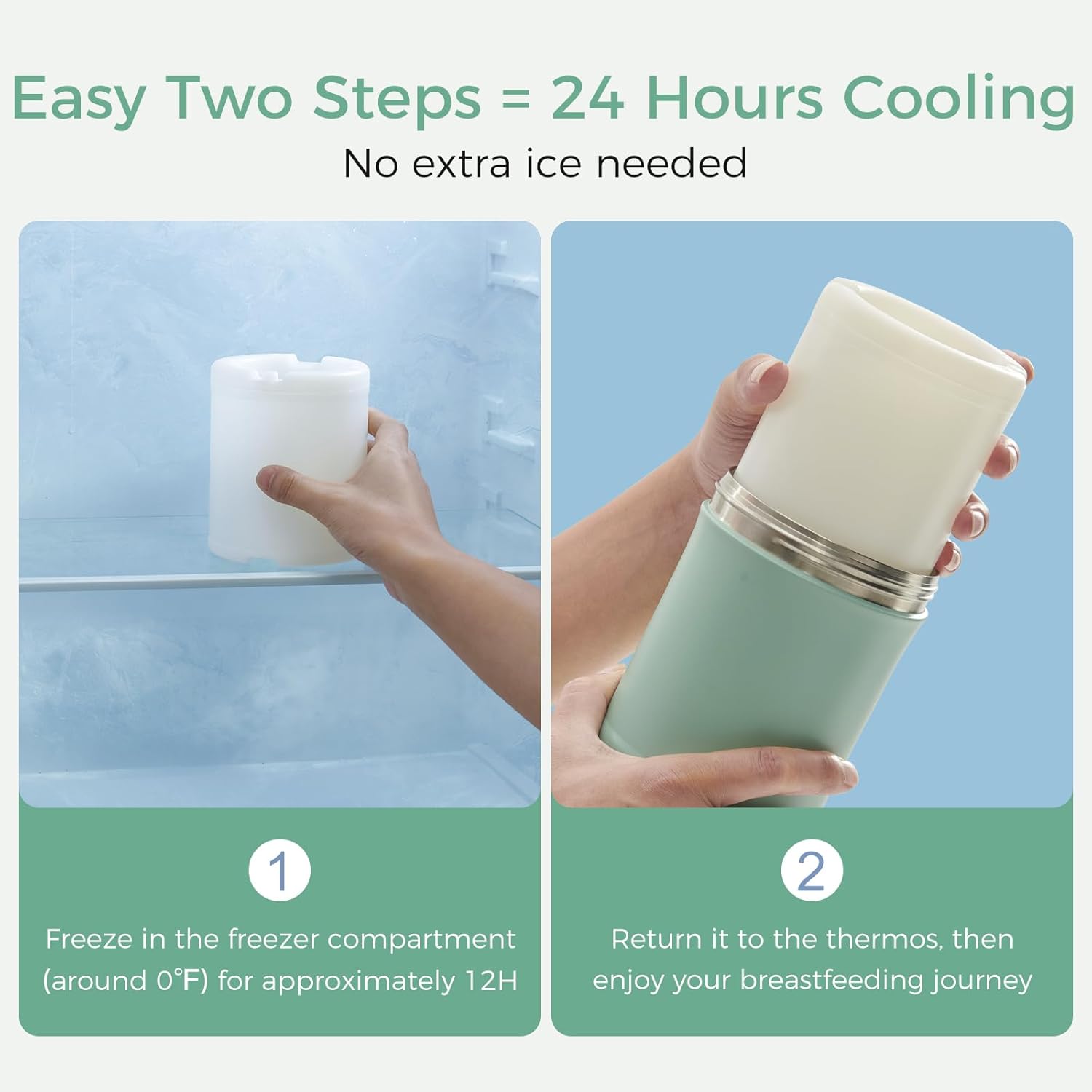 Momcozy Breast Milk Cooler for Work, Travel & Nighttime Pumping Essentials - Adenzo Comfies