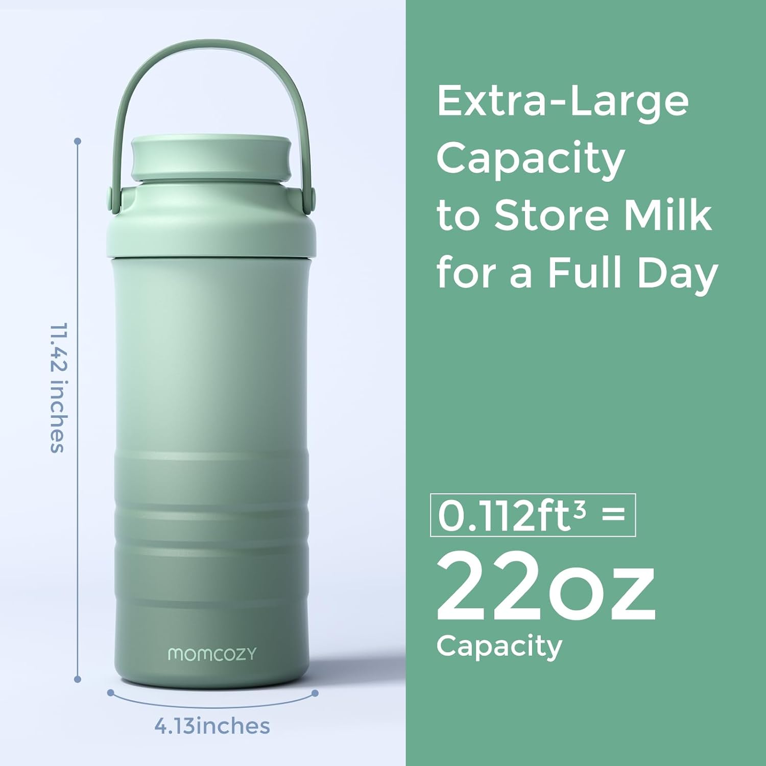 Momcozy Breast Milk Cooler for Work, Travel & Nighttime Pumping Essentials - Adenzo Comfies