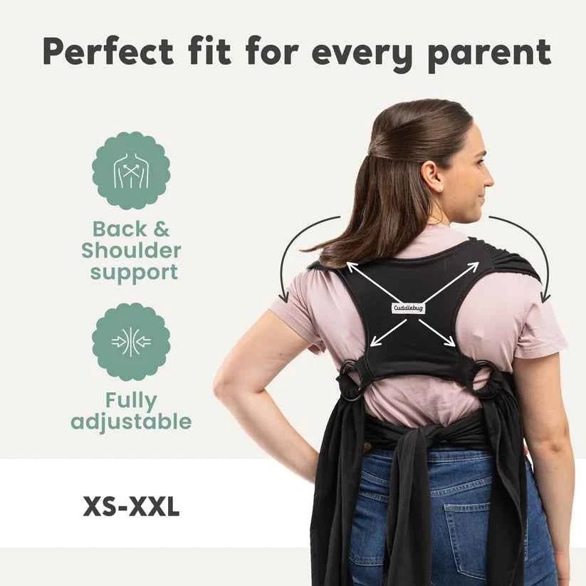 Baby Carrier, Easy Slip-On Baby Wrap. - Adenzo Comfies