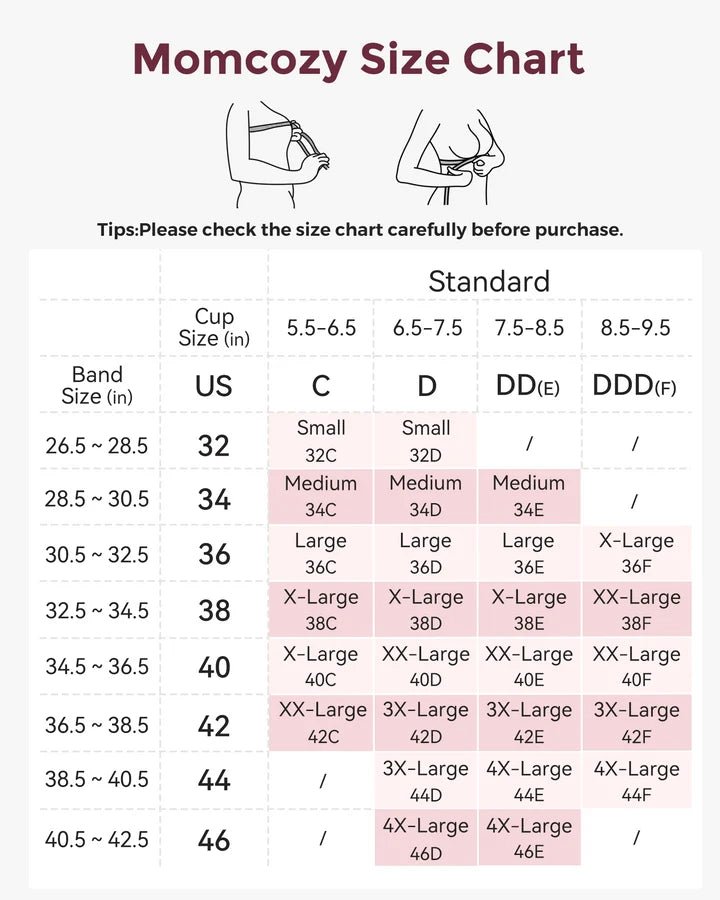 DEX - 4-in-1 Hands Free Seamless Stretch Fabric Pumping Bra. - Adenzo Comfies