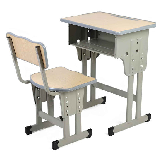 Kids Height Adjustable Study Desk and Chair Set – study table - Adenzo Comfies