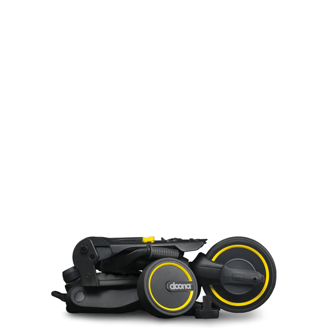 Doona Liki Trike S5 - Premium Foldable Trike for Toddlers, Kids/Baby Tricycle Stroller with Cushion Seat, UPF 50+ Sun Protection & Harness, Parental Control, Ages 10 Months to 3 Years, Midnight,Black - Adenzo Comfies