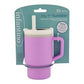 Infantino My 1st Tumbler – Moody Blue & Lilac, Baby Spill‑Proof Training Cup, 6M+, BPA‑Free