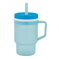 Infantino My 1st Tumbler – Moody Blue & Lilac, Baby Spill‑Proof Training Cup, 6M+, BPA‑Free
