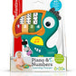 Infantino Piano & Numbers Learning Piano Toucan Teal/Multicolor Age- 6 Months & Above
