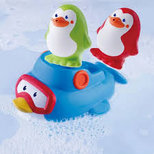 Infantino Bath Duck’N Family – Baby Bath & Play Toy Set 6M+