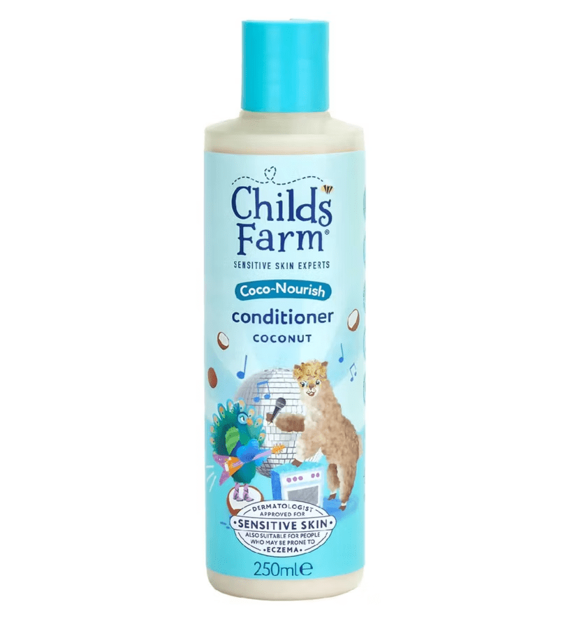 Childs Farm Coco‑Nourish Conditioner – Coconut, 250ml, Tear‑Free & Silicone‑Free