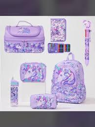 Unicorn School Bag Smiggle Backpack Outdoor Leisure Bag for Primary And Middle School Students Australian Style - Adenzo Comfies