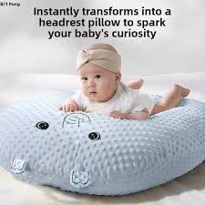 Muslin Baby Lounger Cover with Snuggle Me Lounger, Infant Lounger Pillow. - Adenzo Comfies