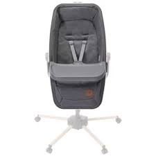 Maxi -Cosi Alba Beyond ,All-in-One Functionality: Serves as a bassinet (newborn), recliner, and highchair (with Meal Kit).