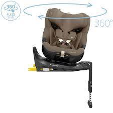 MC EMERALD 360 Pro Aut Truffle - all - age, i - Size compliant rotating car seat that features the unique SlideTech® technology, allowing the seat to slide out toward the car door for effortless child loading. . - Adenzo Comfies