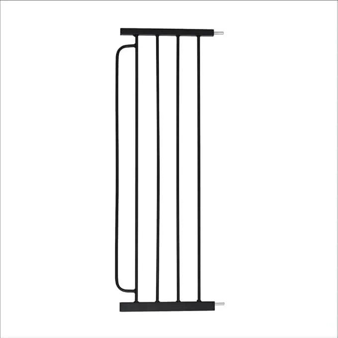 The Moon Brand Secura Baby Safety gate extension - Easy Install - Extra Wide metal extender - Child safety and pet protection - Perfect fit, durable and adjustable width - Ideal for stair Case – Black - Adenzo Comfies