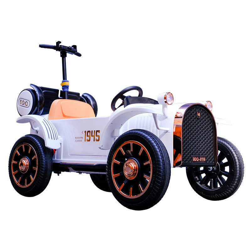 Electric Car for Kids – Electric Parent Child Ride on Toy Car, Remote Control 4-wheel, 12 V Battery, Suitable for Age 1 to 7 years