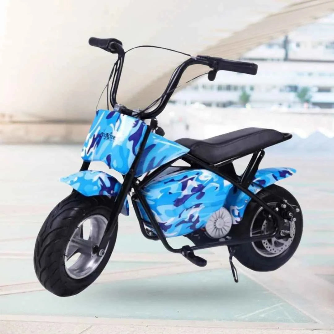 Kids Electric Motorcycle Ride-On Bike | Mini Battery-Powered Motorbike with Realistic Motocross Design for Boys & Girls