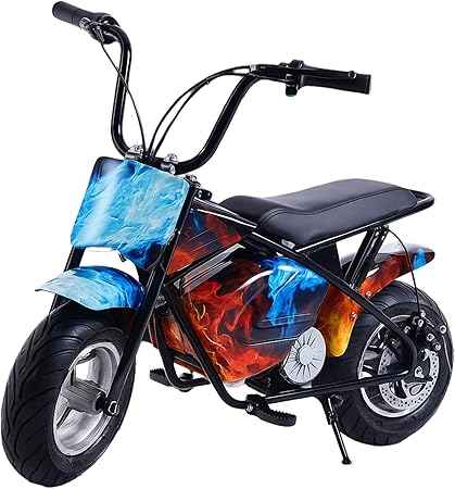 Kids Electric Motorcycle Ride-On Bike | Mini Battery-Powered Motorbike with Realistic Motocross Design for Boys & Girls