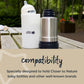 Tommee Tippee Travel Bottle Warmer - Portable Thermal Insulated Baby Food and Bottle Warmer with Leak-Proof Stainless Steel Flask
