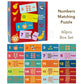 Duo Matching Puzzle for Kids 3 , Number Learning & Animal Recognition Educational Jigsaw Game, Enhances Fine Motor Skills.
