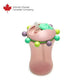 Melii Abacus Straw Sippy Cup, 340 ml, 12+ Months, Spill-Resistant Training Cup, Fun Bead Design, BPA-Free & Dishwasher Safe