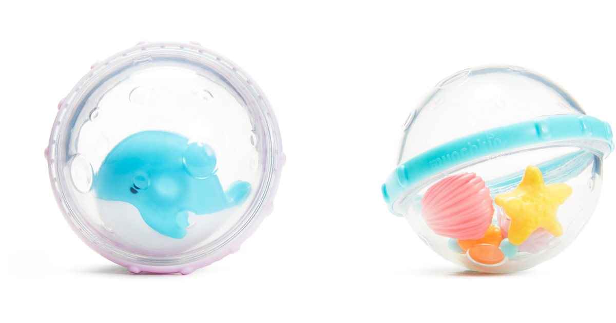 Munchkin® Float & Play Bubbles™ Baby and Toddler Bath Toy,2 Count.