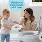 Super Pooper™ Plus Potty Training System with Foot Rest – 2-in-1 Potty Chair and Toddler Potty Seat - Adenzo Comfies