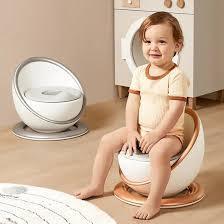 Toilet,Toddler Toilet with Soft PU Seat,Removable Potty Pot. - Adenzo Comfies