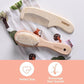 haakaa Baby Hair Brush and Comb Set for Newborns & Toddlers - Natural Soft Goat Bristles and Wooden Handle, Gently Grooms Baby's Hair, Ideal for Cradle Cap, Perfect Baby Gift, 2pk - Adenzo Comfies