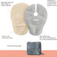 haakaa Hot & Cold Reusable Breast Therapy Pads - 2pk (SUVA Grey) Nursing Pads for Breastfeeding, Improve Milk Flow, Relieve Engorgement, Mastitis & Plugged Ducts - Adenzo Comfies