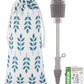 Haakaa Silicone Cleaning Brush Kit - Baby Bottle Brush Scrubber for Breast Pump,Nipple,Breastmilk Storage Bag,Reusable Straws,Sippy Cup Soft Food Grade Silicone Bristle Portable - 1pk Grey - Adenzo Comfies