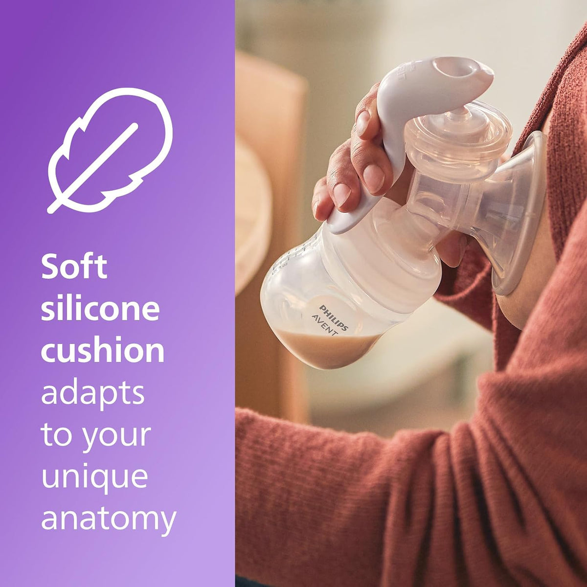 Philips Avent Manual Breast Pump (Model SCF430/01) - Adenzo Comfies