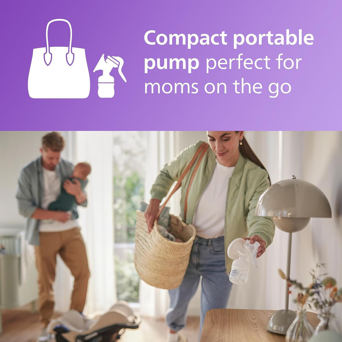Philips Avent Manual Breast Pump (Model SCF430/01) - Adenzo Comfies