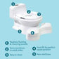 Super Pooper™ Plus Potty Training System with Foot Rest – 2-in-1 Potty Chair and Toddler Potty Seat - Adenzo Comfies
