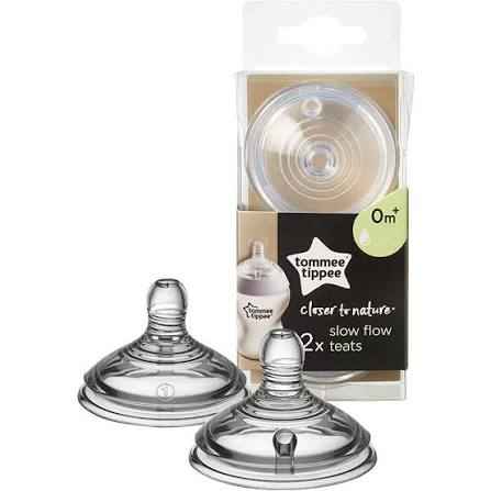 Tommee Tippee Closer To Nature – Teat – Slow Flow – 0M+
