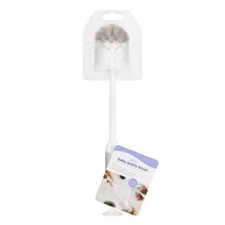 Ubbi On-the-Go Drying Rack & Bottle Brush Set, Holds Up to 8 Bottles, Gray | Includes Travel Case & 2-in-1 Bottle Brush with Nipple Brush for Bottle Accessories, Compact Storage, Baby Travel Accessories. - Adenzo Comfies