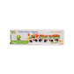 TOYANDONA 1 Set Wooden Train Toy Three Sections Train Colorful Wooden Train Toys Early Educational Tool. - Adenzo Comfies