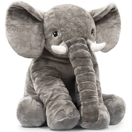 Pillow For The Neck Cartoon Large Plush Elephant Toy Kids Sleeping. - Adenzo Comfies