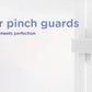 Ubbi Door Pinch Guards, 2-Pack, White | Baby Proof Doors, Child Safety, Baby Finger Protectors. - Adenzo Comfies