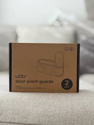 Ubbi Door Pinch Guards, 2-Pack, Taupe | Baby Proof Doors, Child Safety, Baby Finger Protectors. - Adenzo Comfies