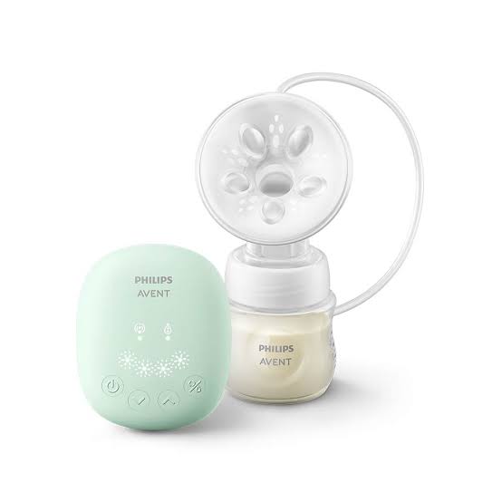 Philips Avent Electric Breast Pump | No.1 Brand Recommended by Moms Worldwide | Personalised Experience with 4 Expression & 4 Stimulation settings | Soft adaptive Silicon Cushion | Portable | SCF323/11 - Adenzo Comfies