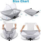Travel Bassinet & Co Sleeper Baby Crib Folding Mosquito Protection Net Mesh Canopy – Portable Infant Bed Tent with Insect Repellent Cover, Breathable Safety Shield for Newborns and Toddlers - Adenzo Comfies