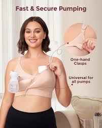 Momcozy 4-in-1 Hands-Free Pumping Bra.