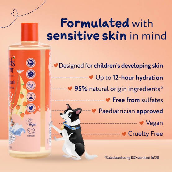 Childs Farm Kids Bubble Bath, Sweet Orange | Gently Cleanses & Soothes | Suitable for Dry, Sensitive Skin, 500ml - Adenzo Comfies