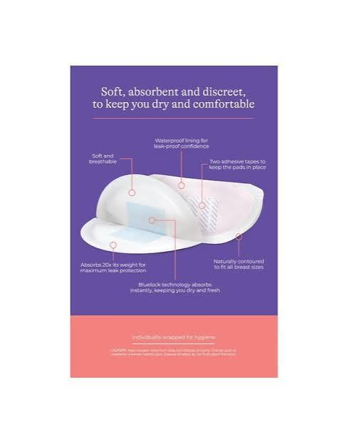 Lansinoh® Ultra Thin, Stay Dry Nursing Pads - Pack of 60. - Adenzo Comfies