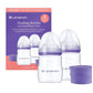 Lansinoh Anti Colic Baby Bottles 160 ml - 2 Pack - Slow Flow Teats. - Adenzo Comfies