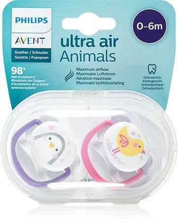 Soother Ultra Air Animals 0 - 6 m SCF080/06.