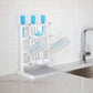 Munchkin Tidy Dry Vertical Bottle Drying Rack – Space-Saving Rack for Baby Bottles & Accessories (White) - Adenzo Comfies