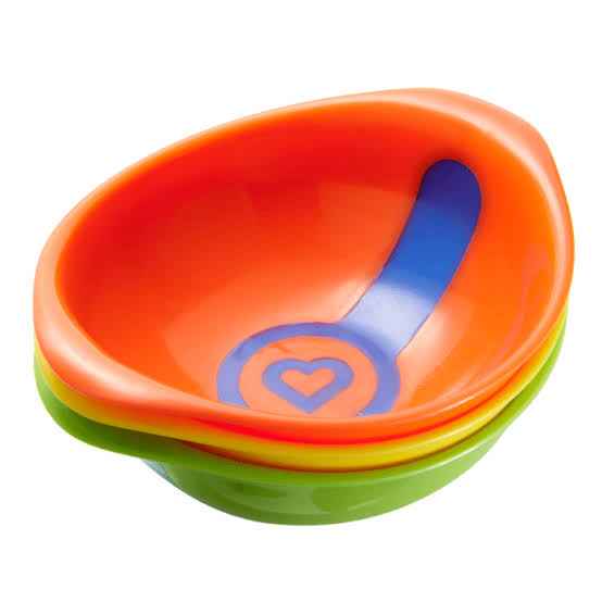Munchkin White Hot Bowls 3pcs