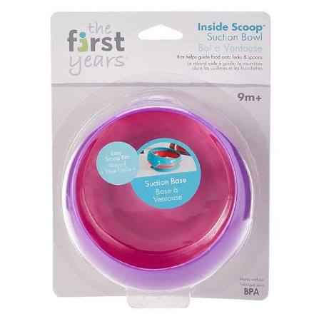 The First Years Inside Scoop Suction Bowl -1 Pack