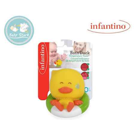 Infantino - Bath Duck Squirt & Temperature Tester - Yellow.