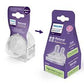 Philips Avent Natural Response Nipples, Fast Flow (Flow 4), 2-Pack, SCY964/02.